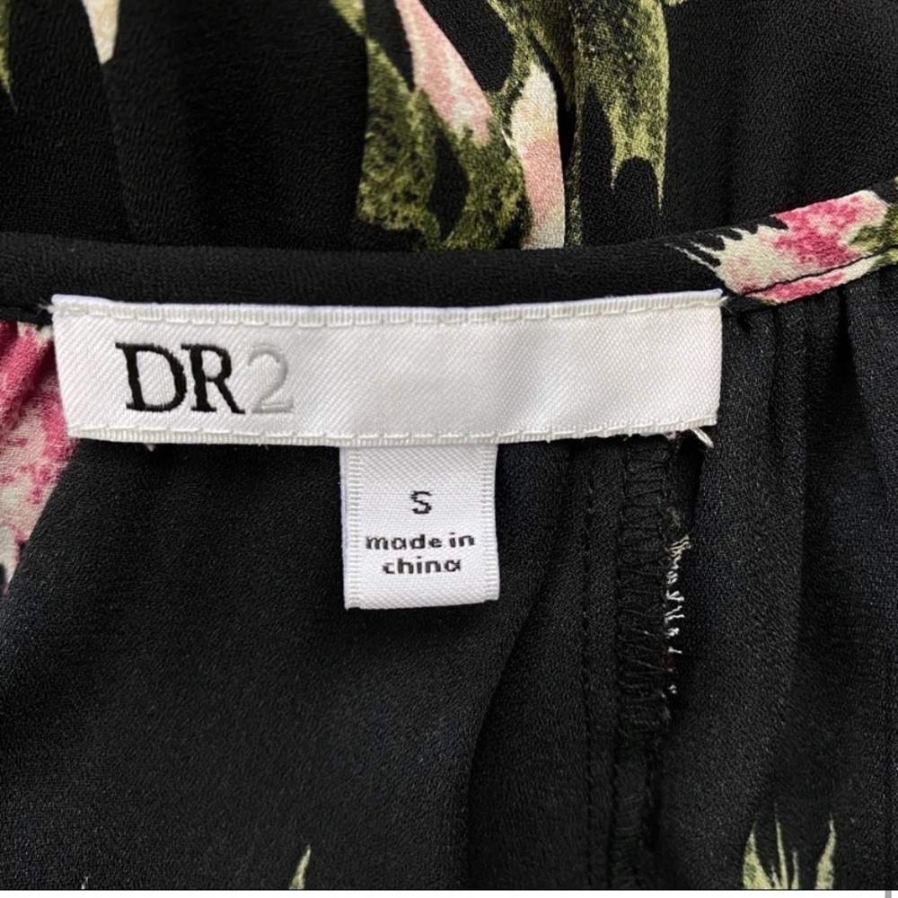 DR2 Floral Romper Black Size S - Picture 7 of 8